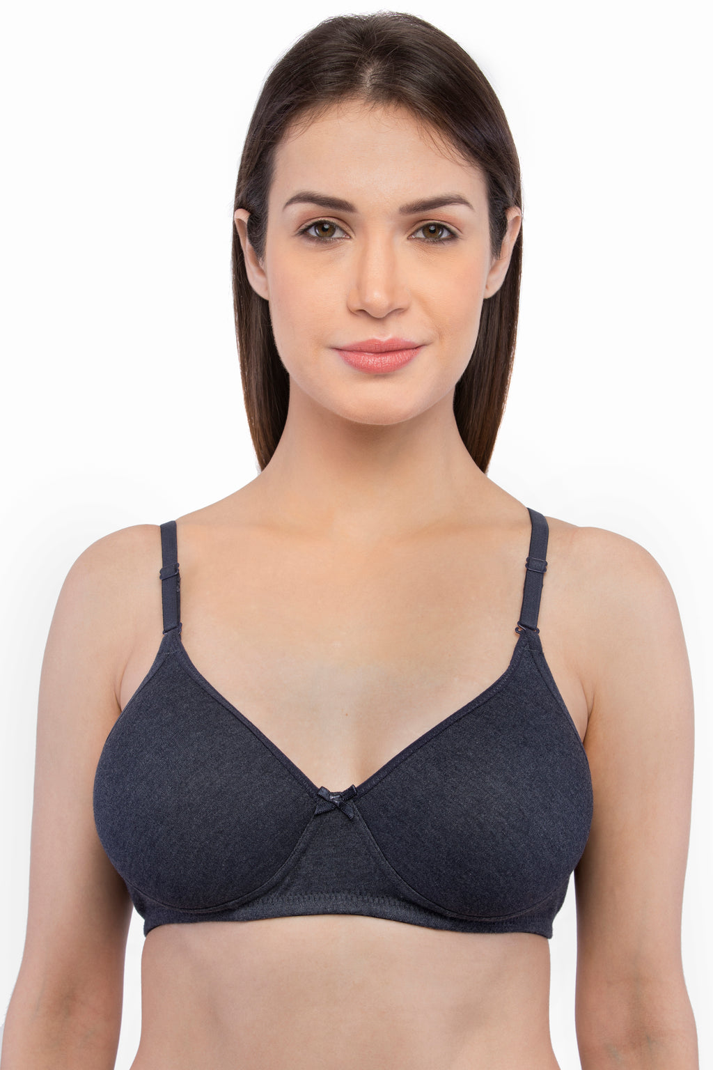 Buy A1 UNIQUE Women Cotton Half Padded, Non-Wired, Regular Fited