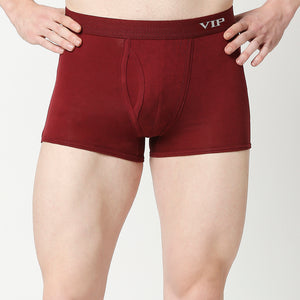 Sensory Snug Fit Cotton Modal Elastane Stretch Breathable Trunks in Assorted Colors - AS02