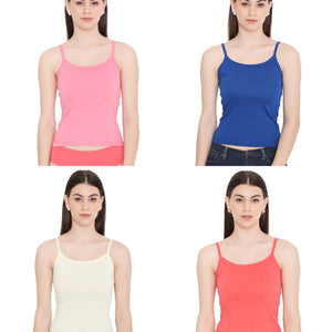 Pure Cotton Innerwear Camisole in Assorted Colors