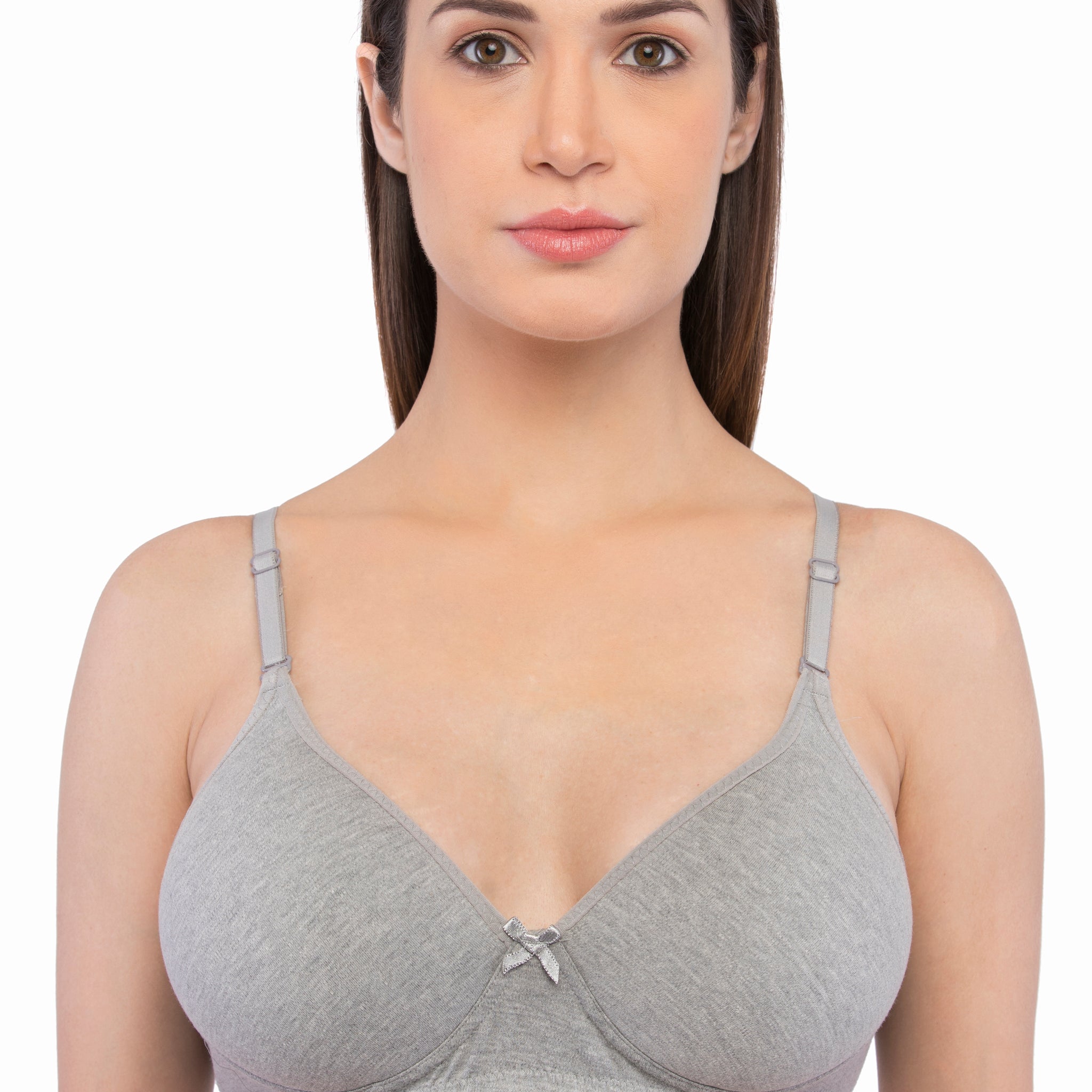 Buy ENVIE Women's Basic Cotton Bra/Non-Padded, Non-Wired, T-Shirt Bra/Ladies  Innerwear Daily Use Criss Cross Bra - Skin (34C) Online at Best Prices in  India - JioMart.