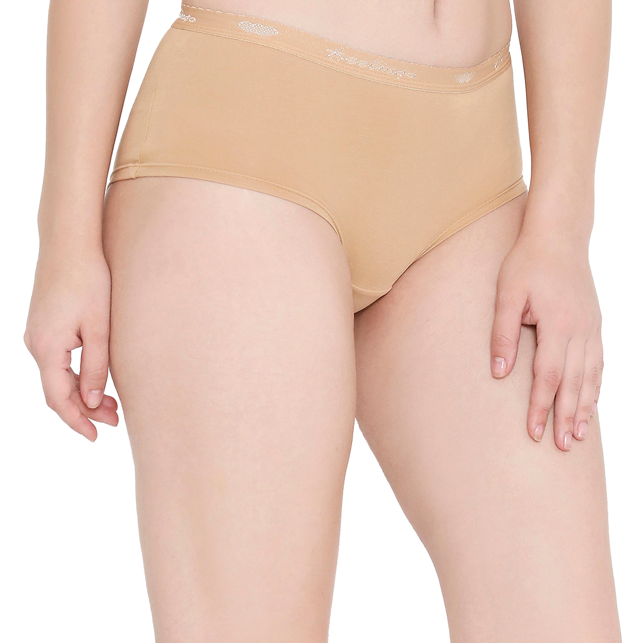 Amelie 112 Solid Boyleg Cotton Panty in Assorted Colours - AS04