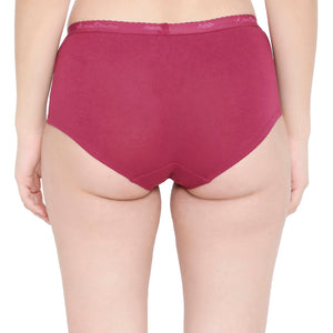 Amelie 112 Solid Boyleg Cotton Panty in Assorted Colours - AS02