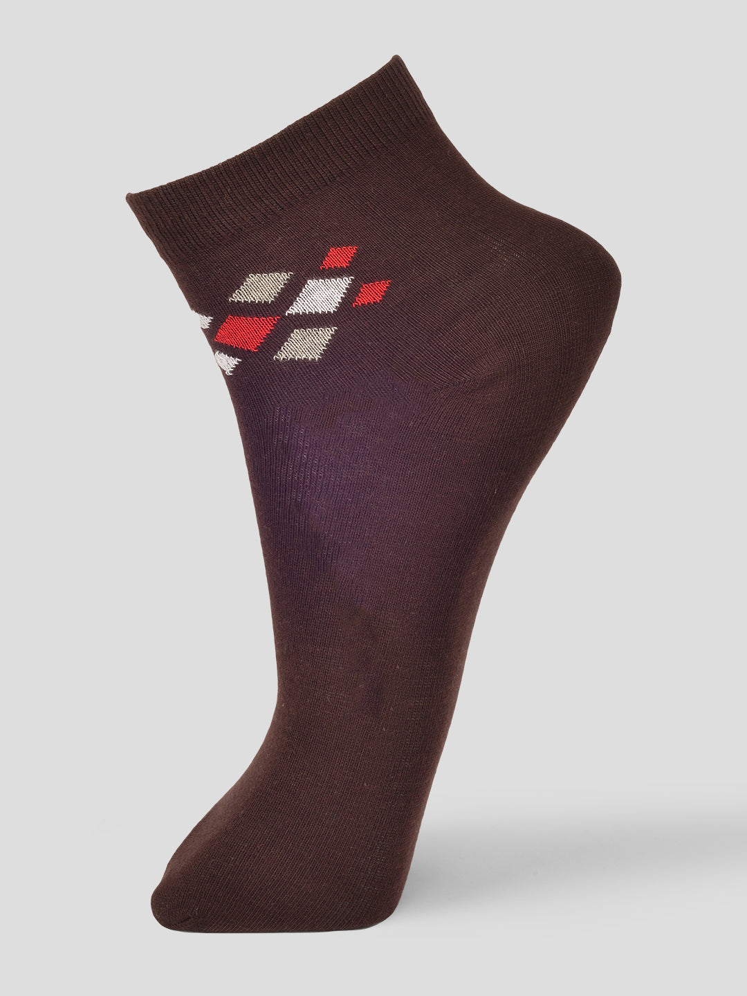 VIP PO5 FORMAL -SMALL  MOTIF - 001 ANKLE CUT ASSORTED COTTON SOCKS