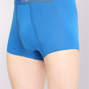 VIP Men's Cotton Punch Plain Trunks, Colors & Prints May Vary