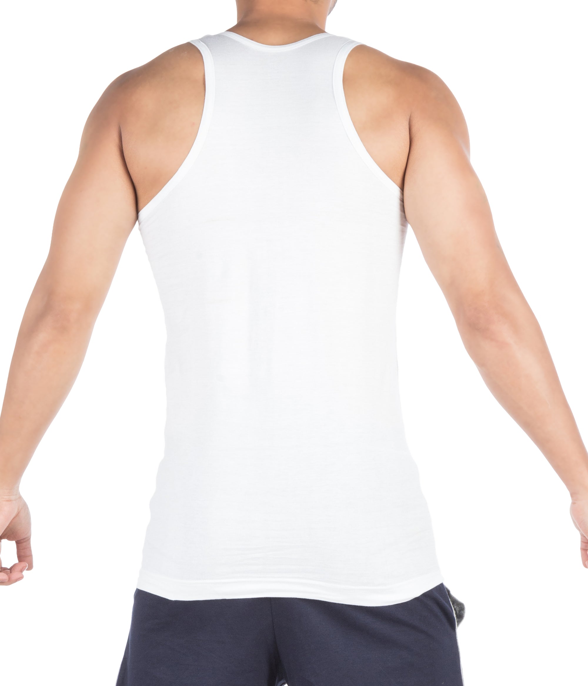 Buy VIP Bonus Classic White Round Neck Mens Cotton Vest Online – VIP  Clothing Limited