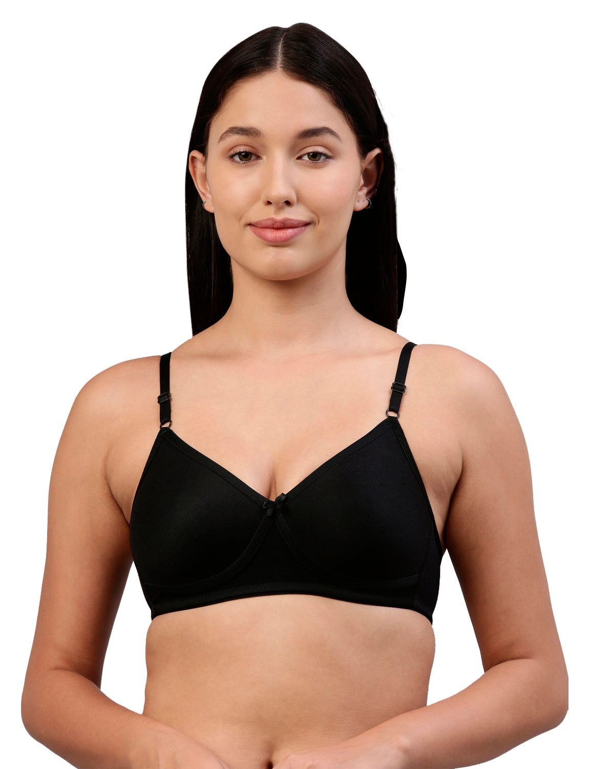 Dazzle All Day Long Essential Black Bra for Women