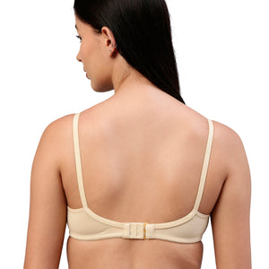 Dazzle Solid Skin All Day Long Essential Bra for Women