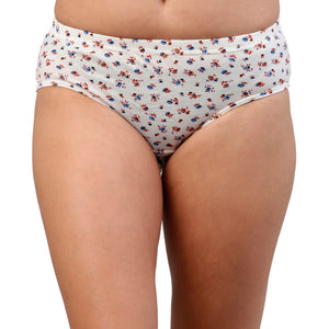 Passion IE Soft Cotton Full Coverage Hipster Panty for Women - Assorted Colours AS04