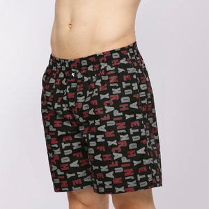 BOKS - Printed Cotton Boxers Shorts for Men | Assorted