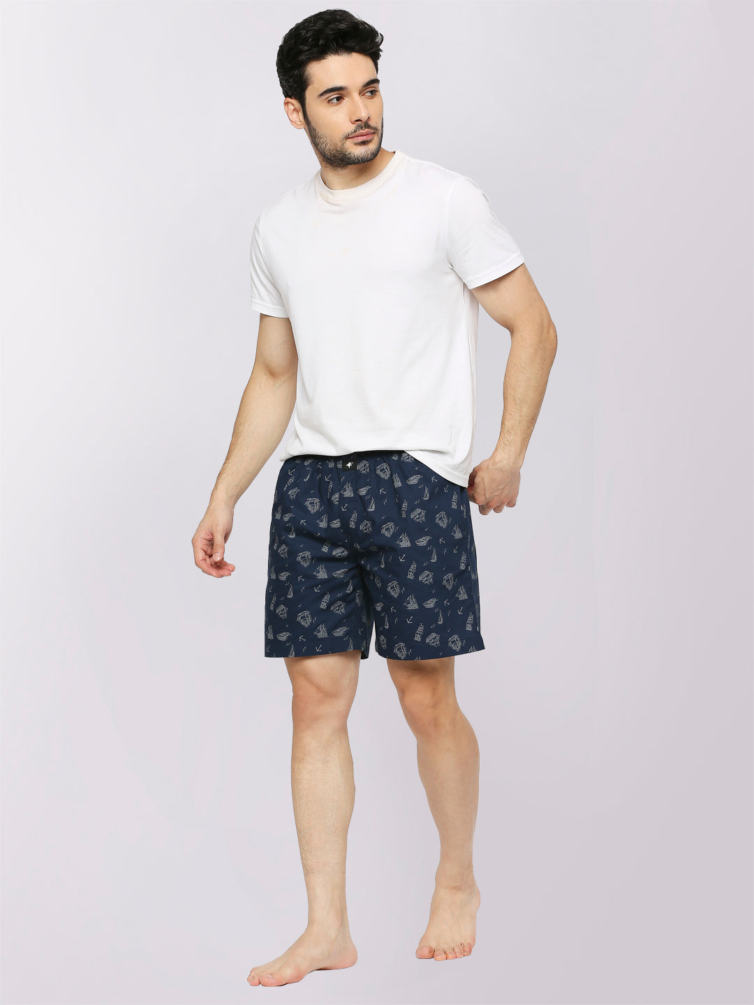 BOKS - Printed Cotton Boxers Shorts for Men | Assorted