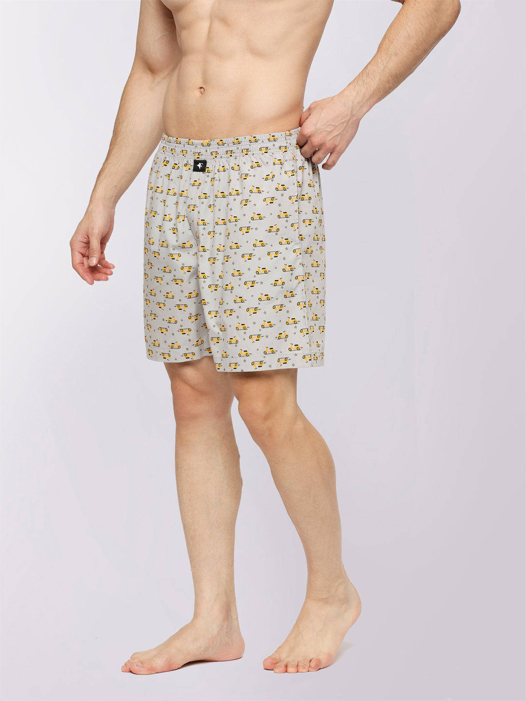 BOKS - Printed Cotton Boxers Shorts for Men | Assorted