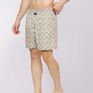 BOKS - Printed Cotton Boxers Shorts for Men | Assorted