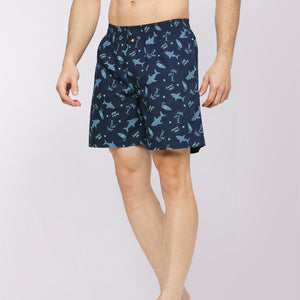 BOKS - Printed Cotton Boxers Shorts for Men | Assorted