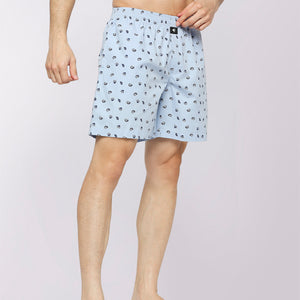 BOKS - Printed Cotton Boxers Shorts for Men | Assorted