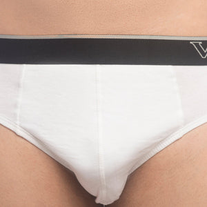 Regal 1000W Pure Cotton White Briefs for Men