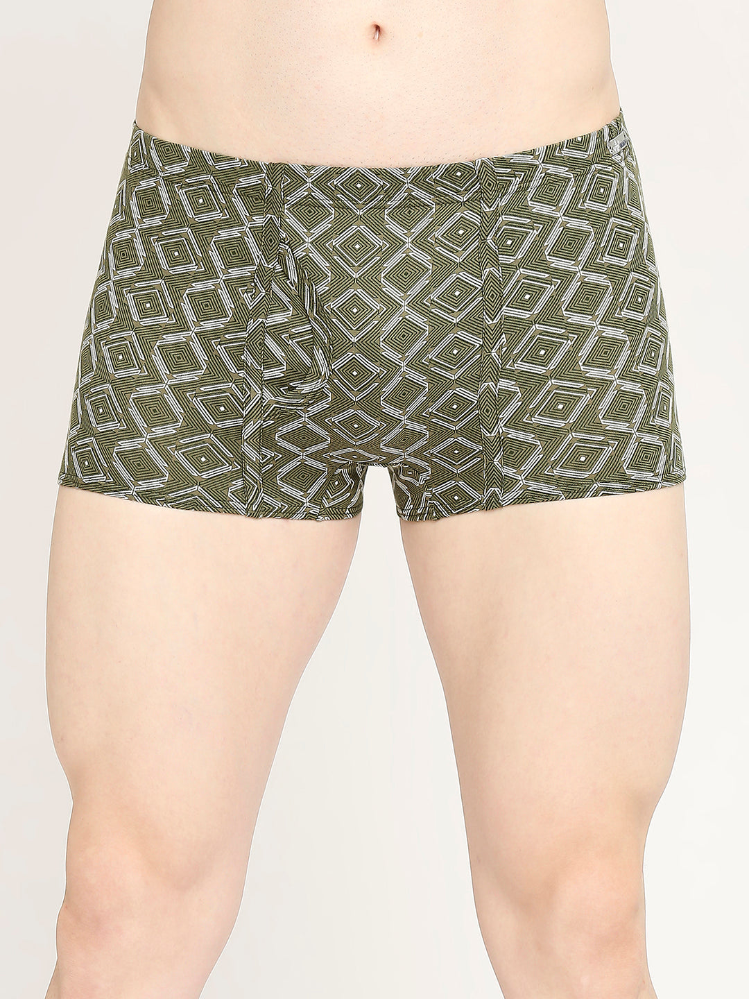 Brando Printed Men's Combed Cotton Trunks | Assorted Colours - AS02