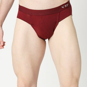 VIP Men's Skimpys Brief made in Cotton Modal Assorted
