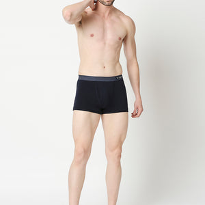 Sensory Snug Fit Cotton Modal Elastane Stretch Breathable Trunks in Assorted Colors - AS01