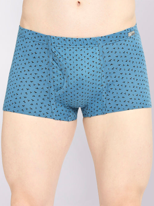 VIP Men's Cotton Brando Printed Mini Trunks, Colors & Prints May Vary