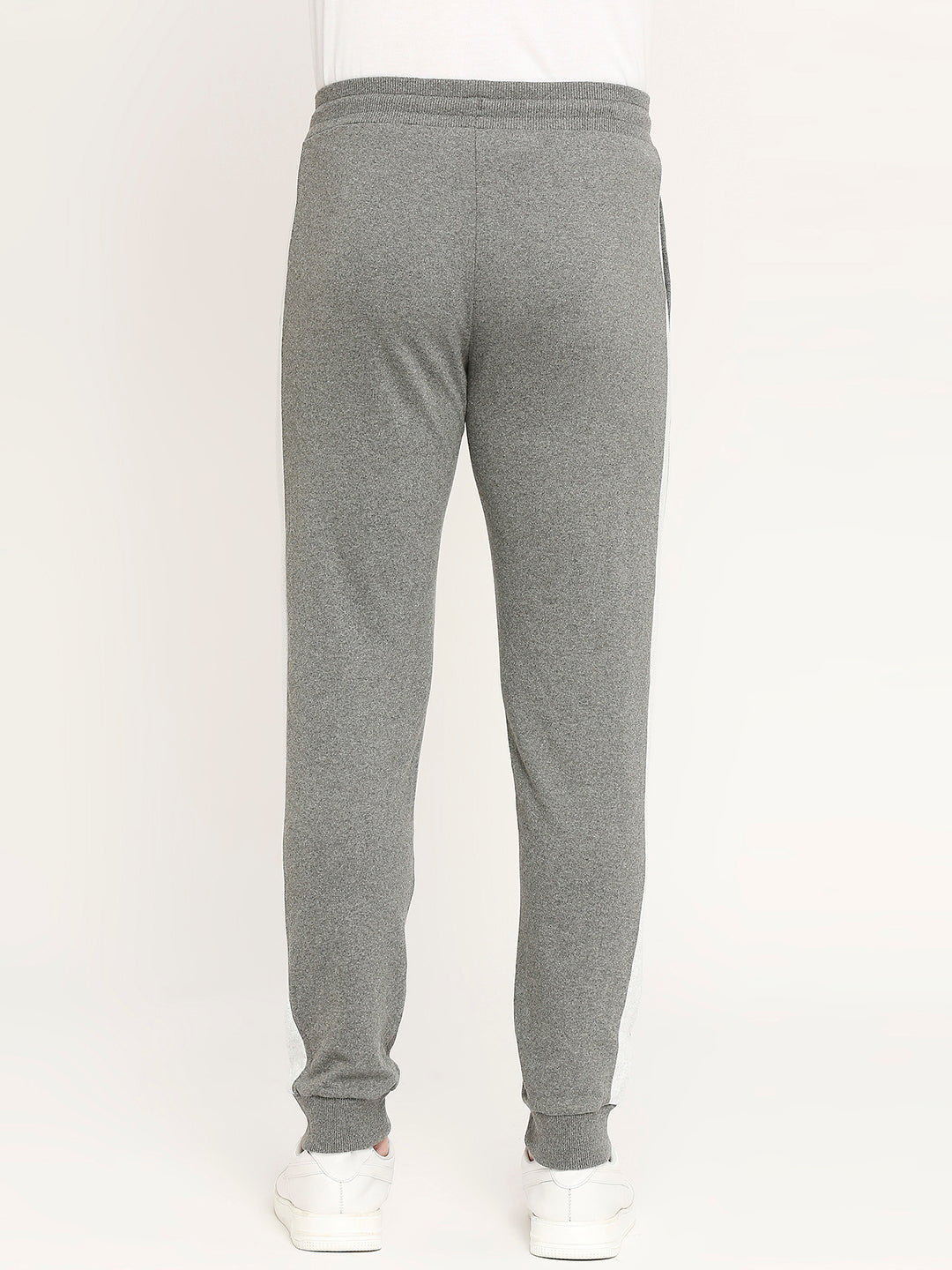 Men 001 Performance Cotton Joggers - Grey Melange