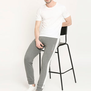 Men 001 Performance Cotton Joggers - Grey Melange