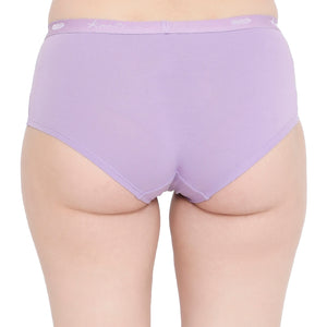 Amelie 112 Solid Boyleg Cotton Panty in Assorted Colours - AS01