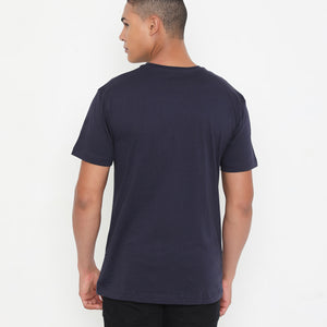 Men Jet Navy Essential Cotton T-Shirt 001