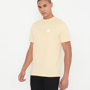 Men Creamy Corn Essential Cotton T-Shirt 001