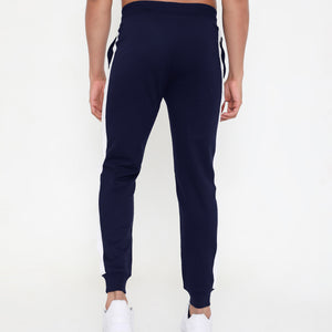 Men 001 Performance Cotton Joggers - Navy Blue