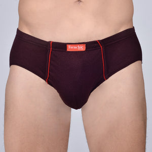 VIP Frenchie Dark Grey Color Brief 2 Piece Pack (color may vary)