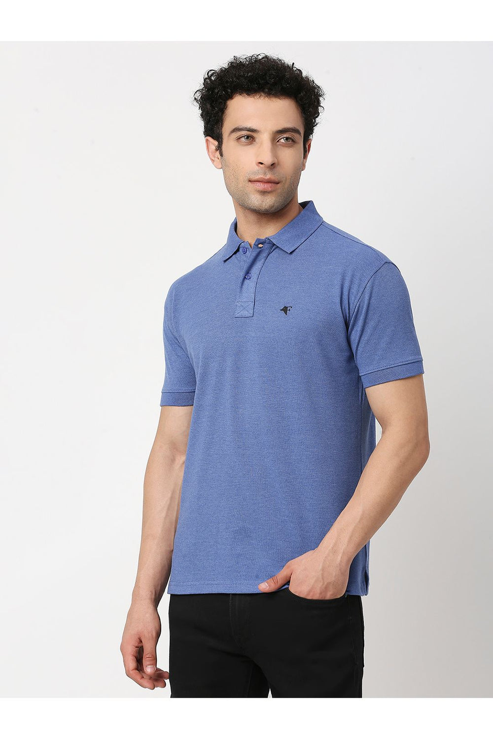 FRENCHIE BLUE MENS POLO T-SHIRT – VIP Inners
