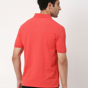 FRENCHIE RED MENS POLO T-SHIRT