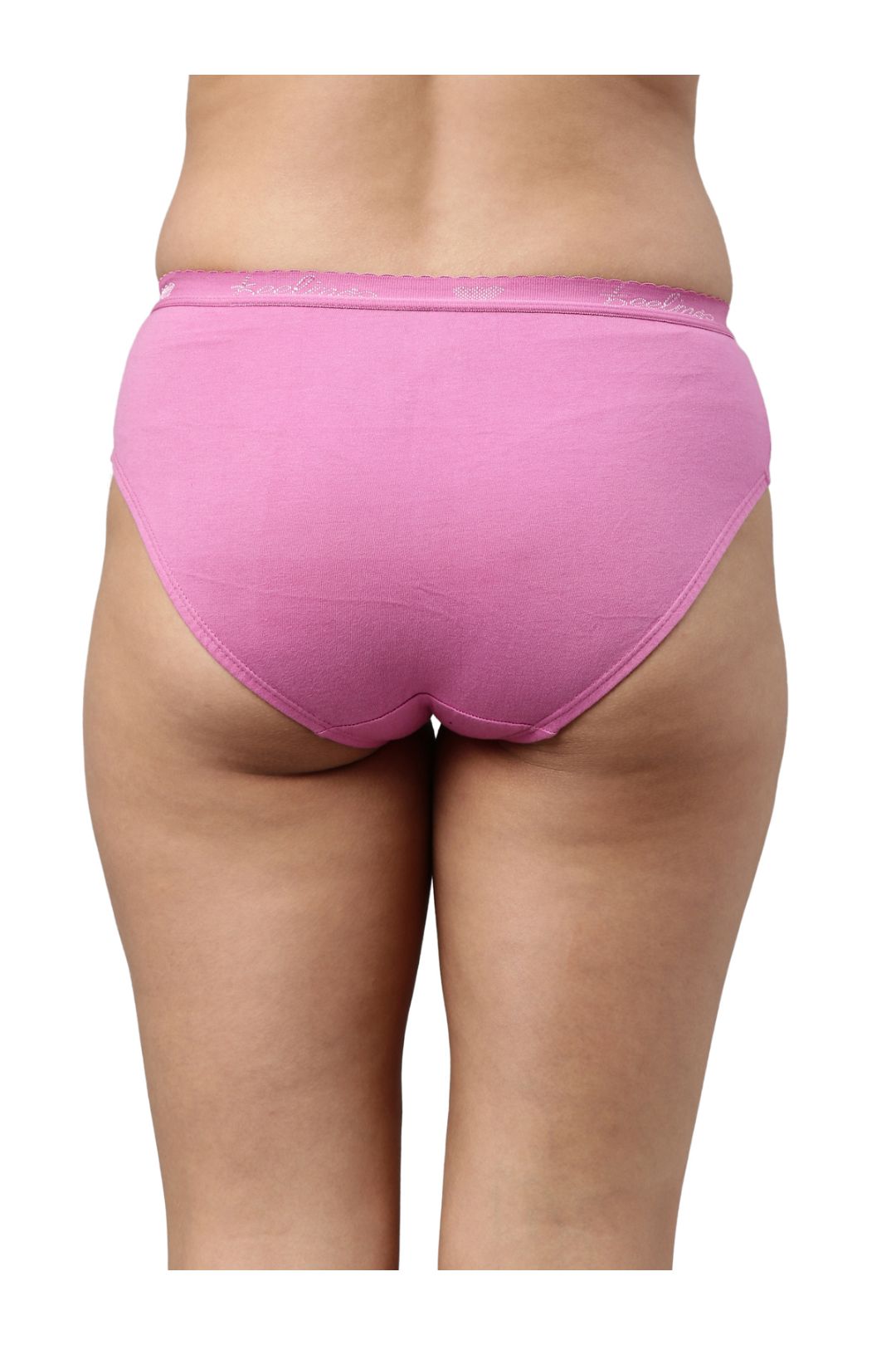 Feelings Women's Outer Elastic Cotton Hipster Panty Plain - Assorted Colours (Amelie-103)