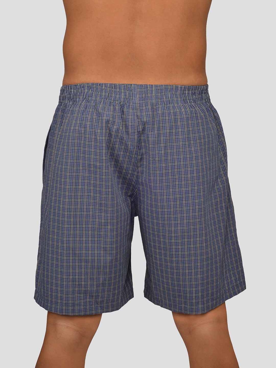 Buy VIP Men's Cotton Boxer Shorts with Side Pockets (Pack of 2