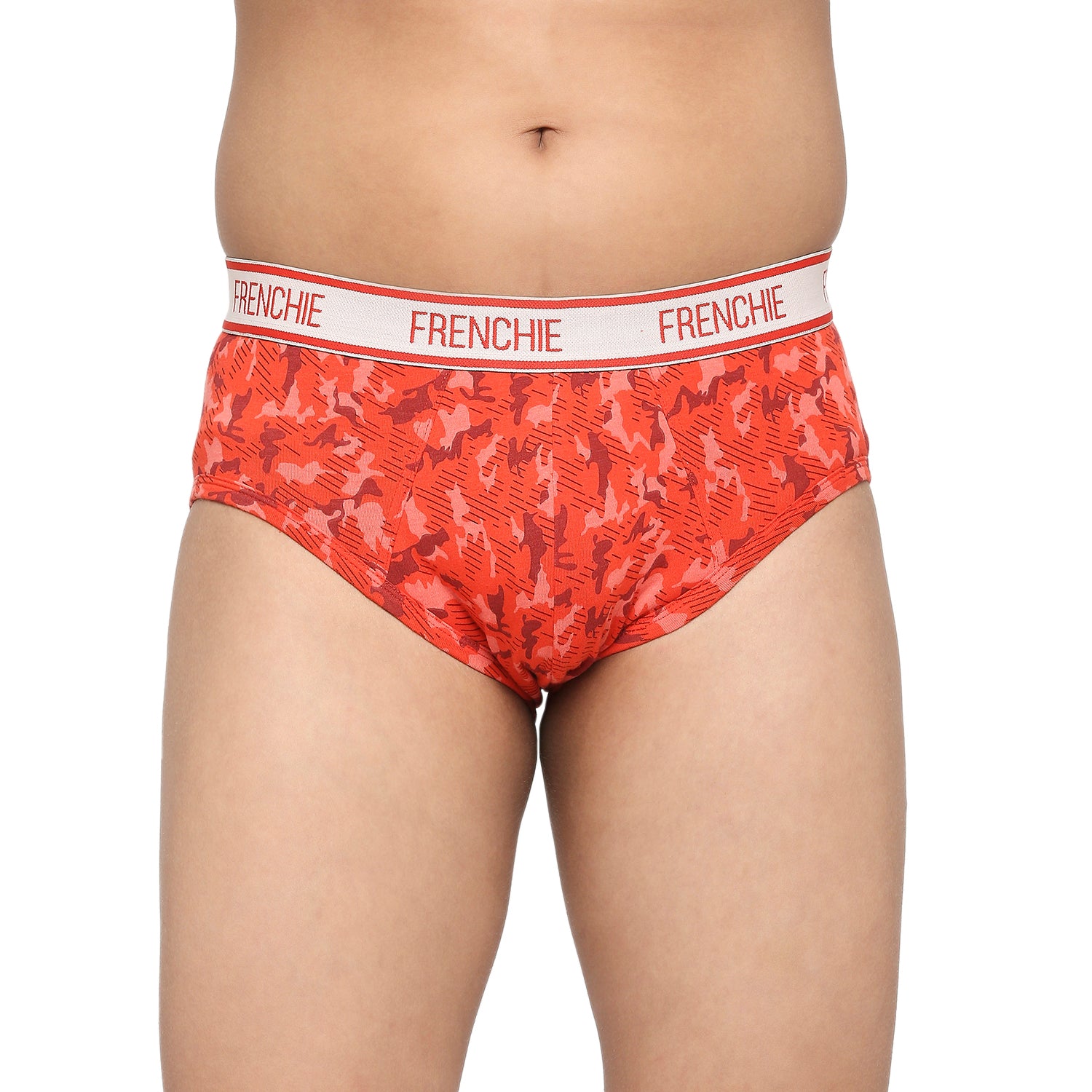 Buy Frenchie Casuals 4000 Mens Cotton Briefs Assorted Colours (Pack of 6)  online