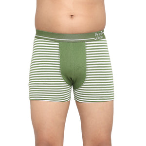 FRENCHIE Teenagers Cotton Trunk Navy and Green - Pack of 2