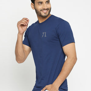 Navy Everyday Essential Cotton T-Shirt for Men